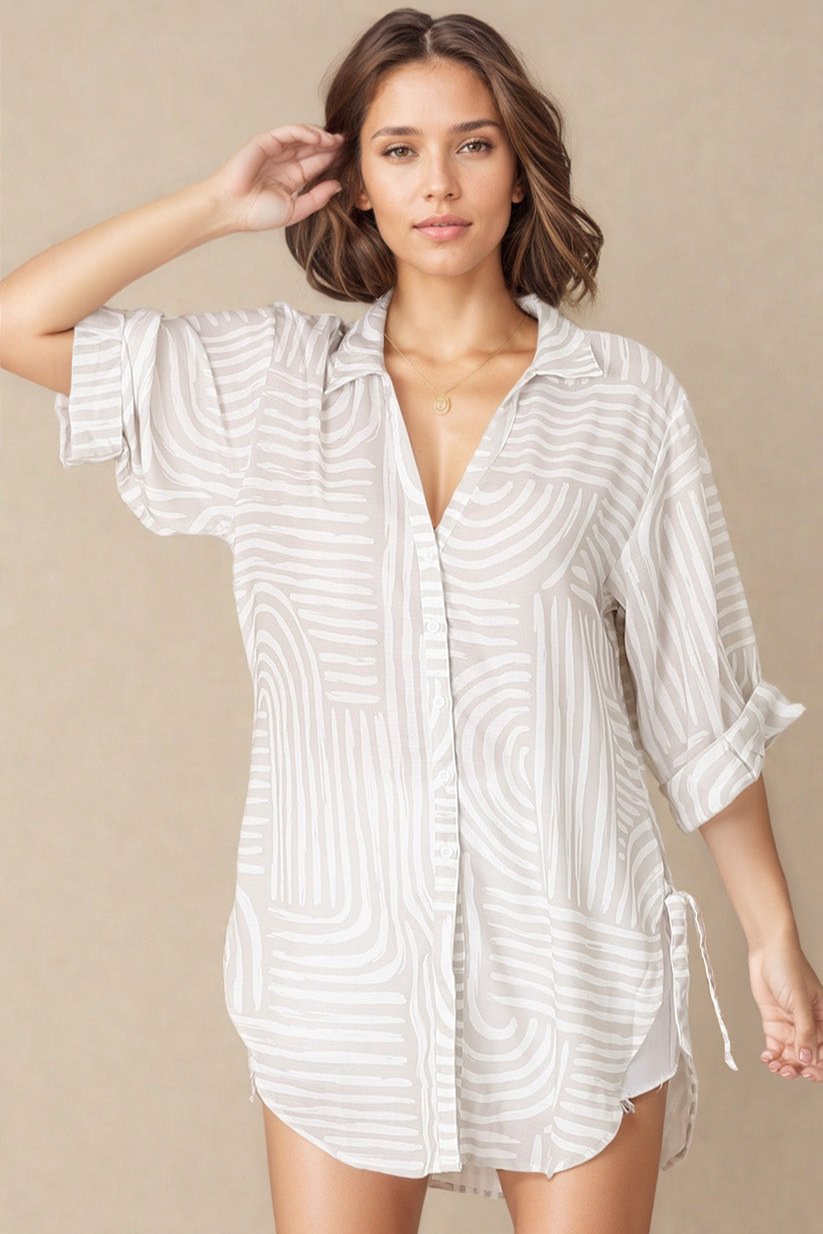 Isabetta | Oversize-Leinenhemd für Damen