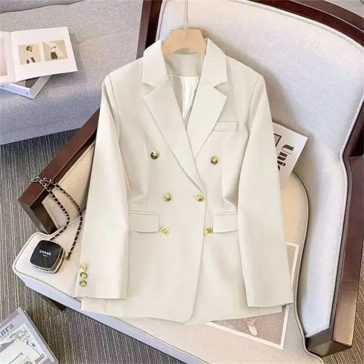 Lily – Damenlanger doppelreihiger Mantel für Herbst und Winter