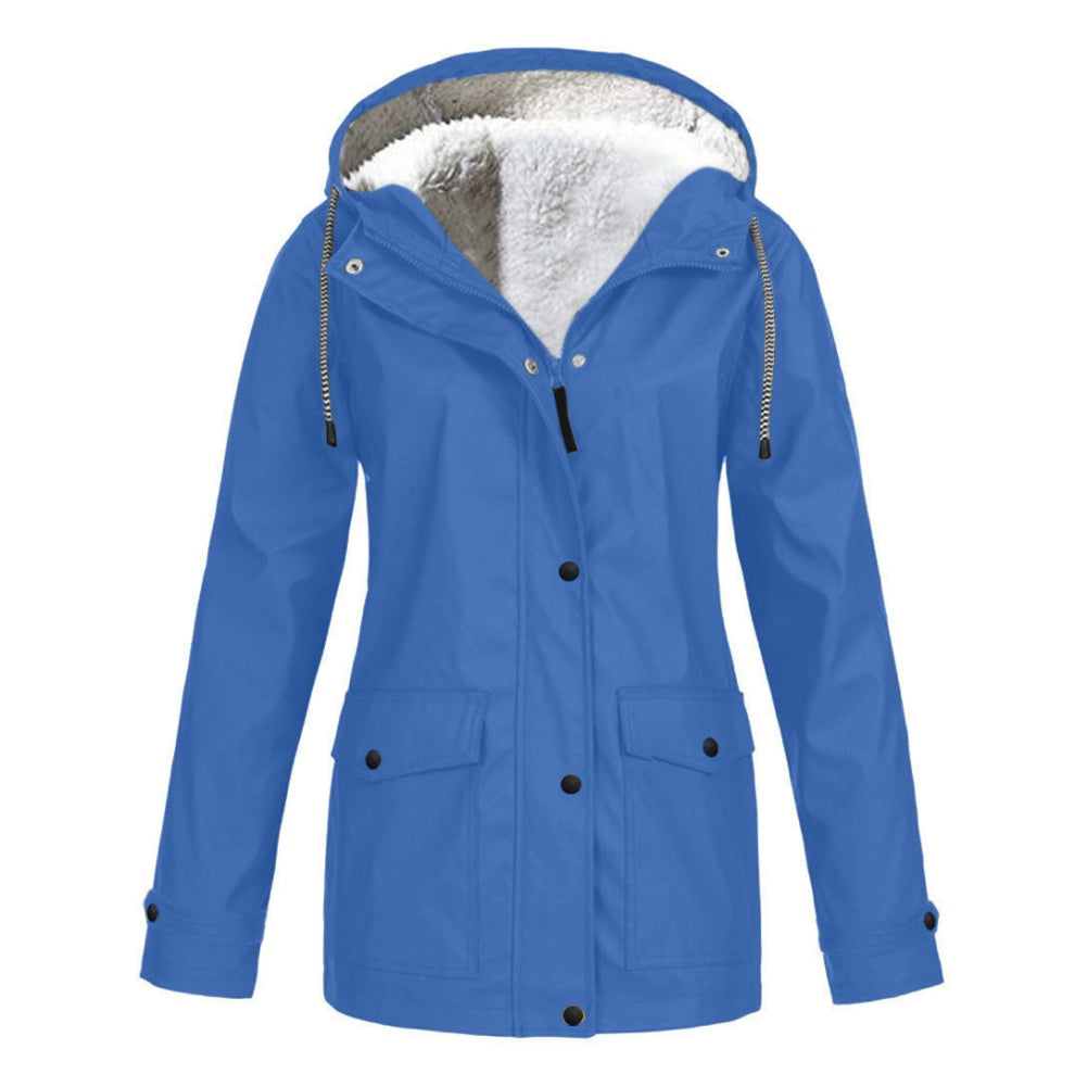 Sasha - Regenmantel mit Fleece-Futter