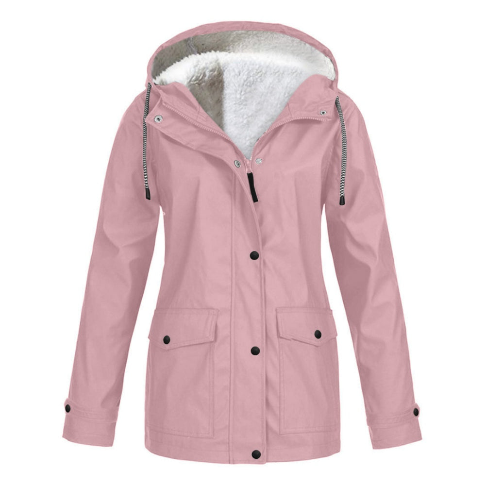 Sasha - Regenmantel mit Fleece-Futter