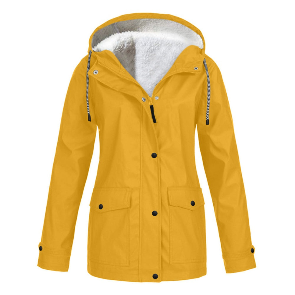Sasha - Regenmantel mit Fleece-Futter