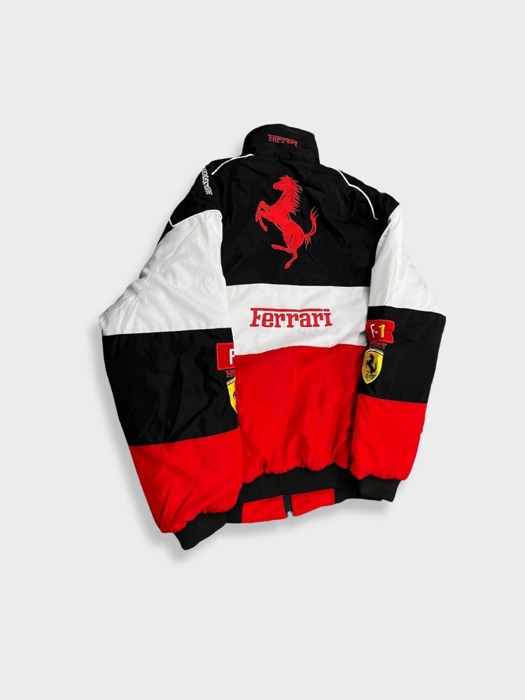 Avas | Vintage Ferrari Racer Jacke mit sportlichem Stil (Unisex)