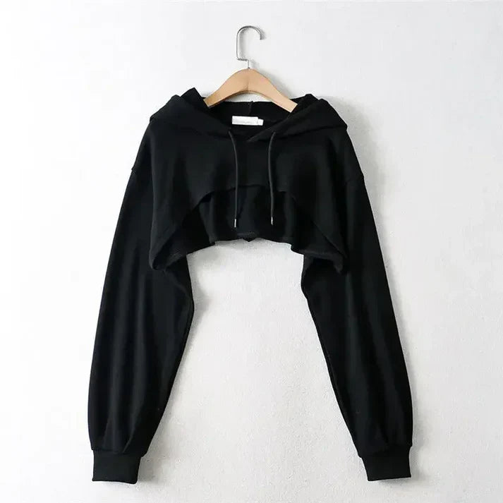 Courtney - Langärmeliges Sweatshirt mit Kapuze