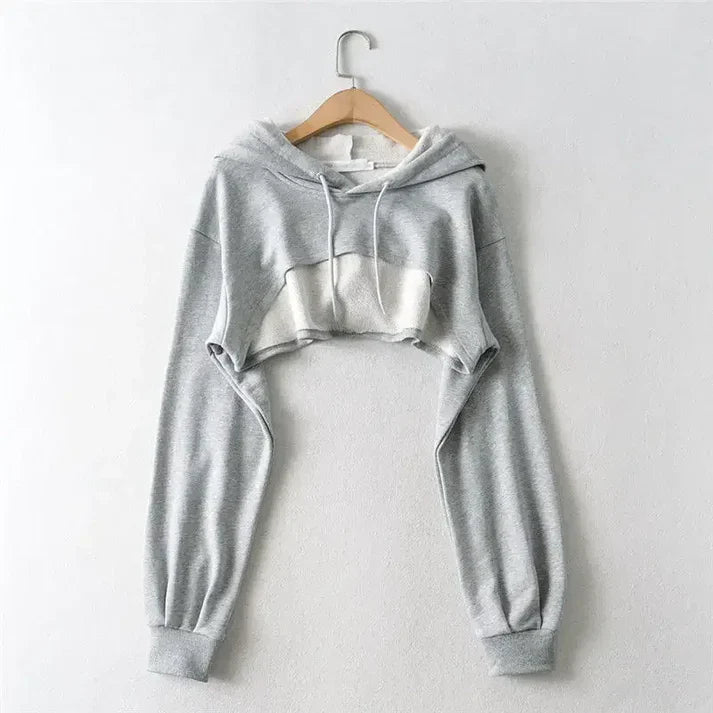 Courtney - Langärmeliges Sweatshirt mit Kapuze