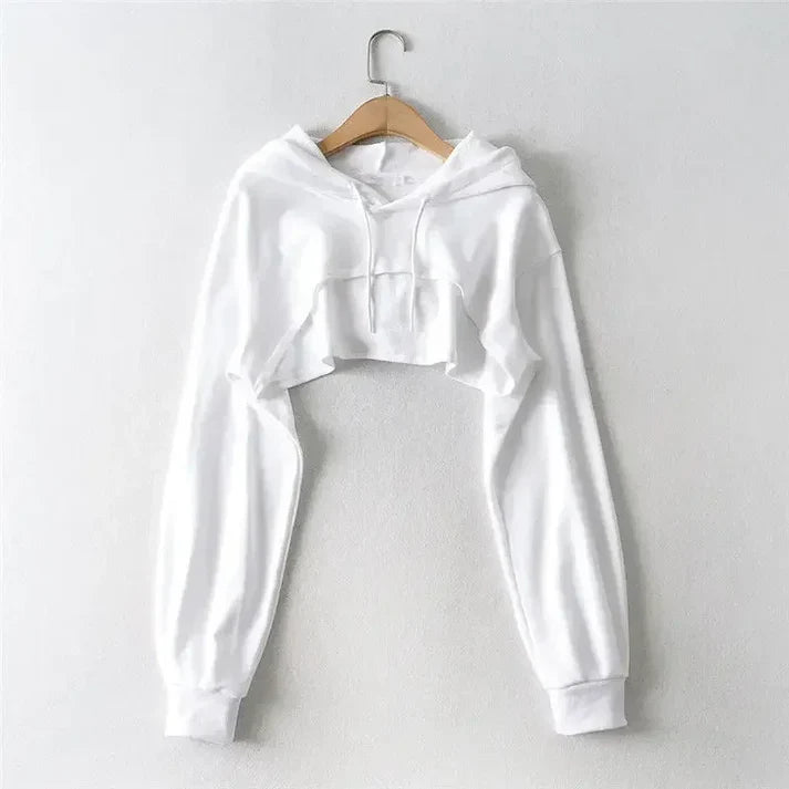 Courtney - Langärmeliges Sweatshirt mit Kapuze