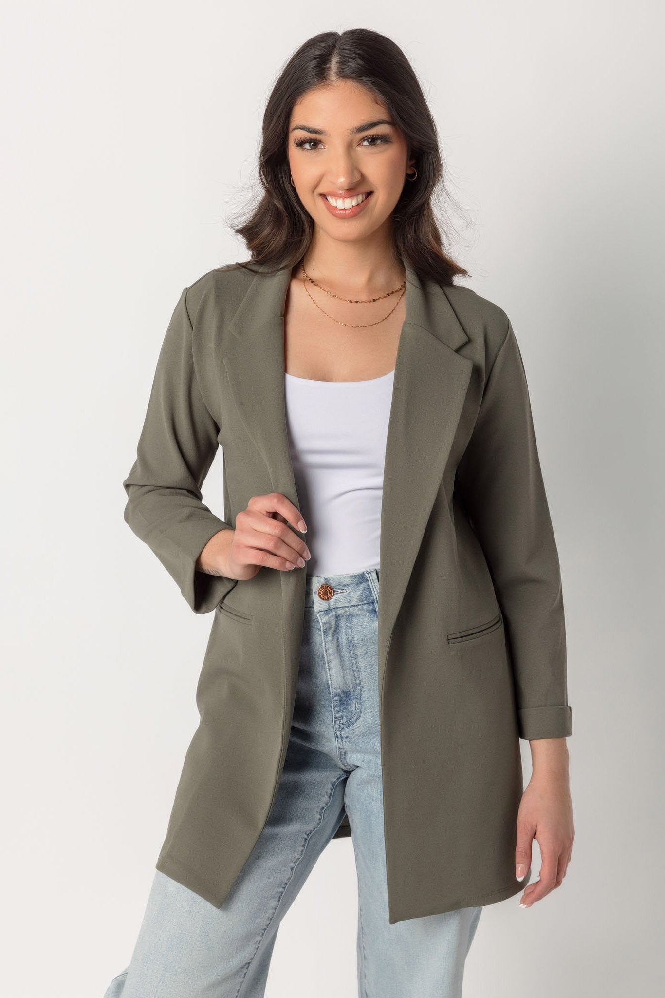 Zophiel | Eleganter Longline-Blazer