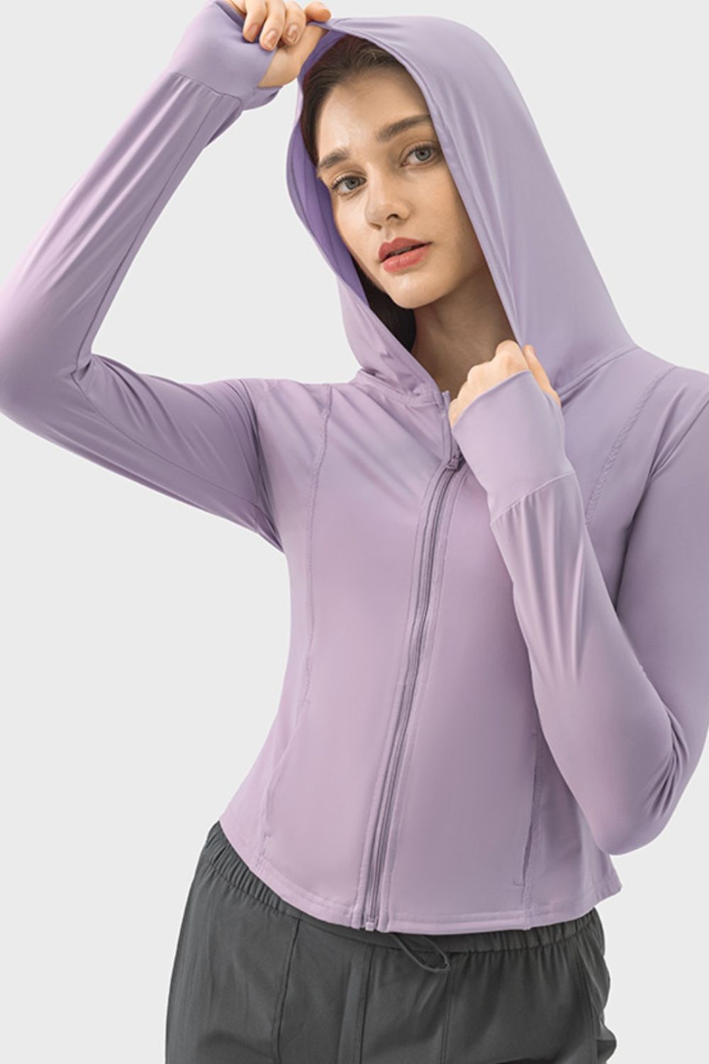 Trinelle | Funktionelle Trainingsjacke mit Kapuze