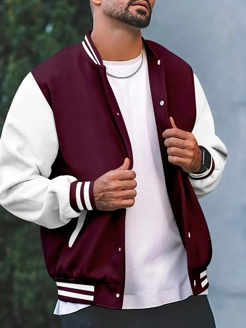 Jesse - Lässige Baseballjacke für Männer