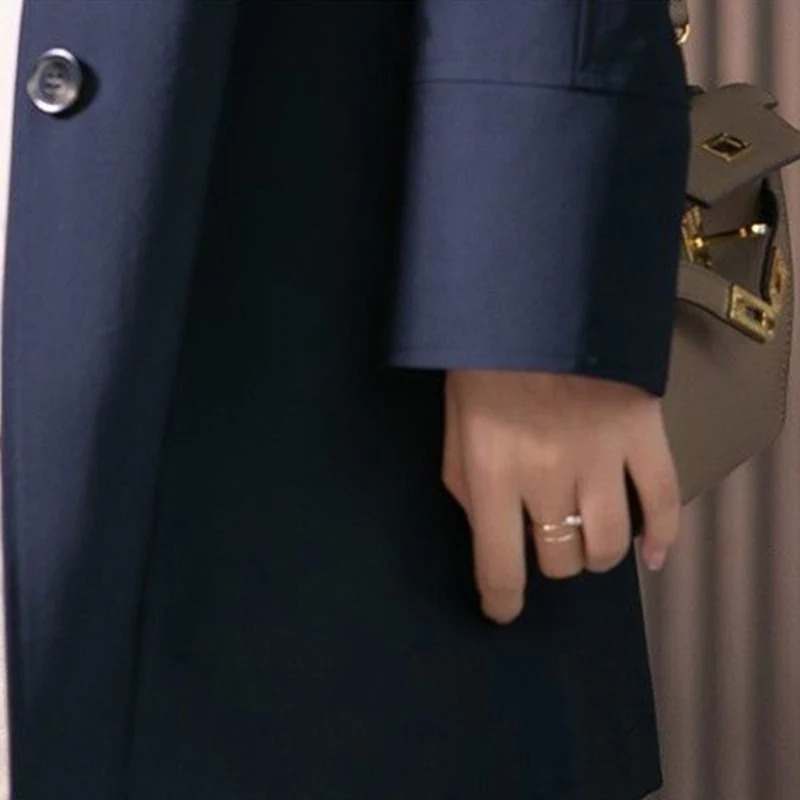 Joricel – Stilvoller Kurzer Trenchcoat mit Ein-Knopf-Verschluss für Damen