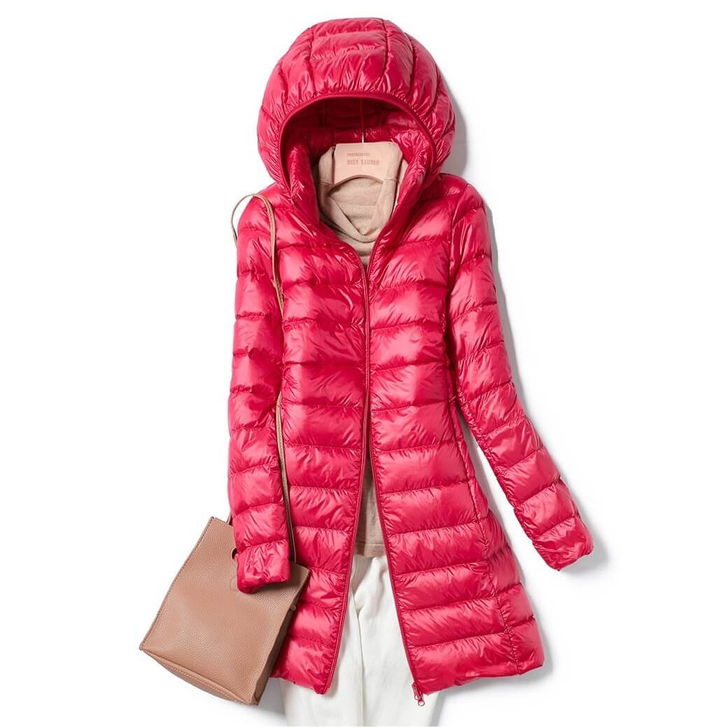 Olive - Ultraleichte Bequeme Winterjacke für Damen