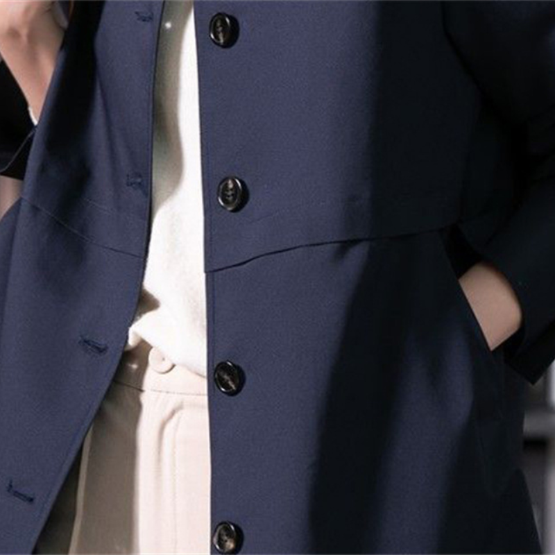 Joricel – Stilvoller Kurzer Trenchcoat mit Ein-Knopf-Verschluss für Damen