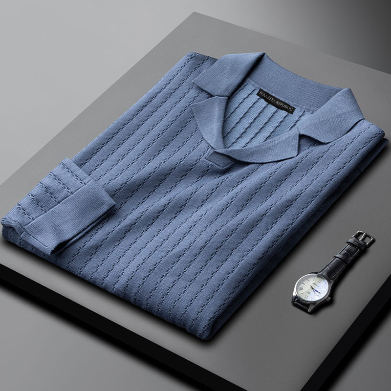 Colton - Stilvoller und Atmungsaktiver Herbst-Polo-Sweater für Herren
