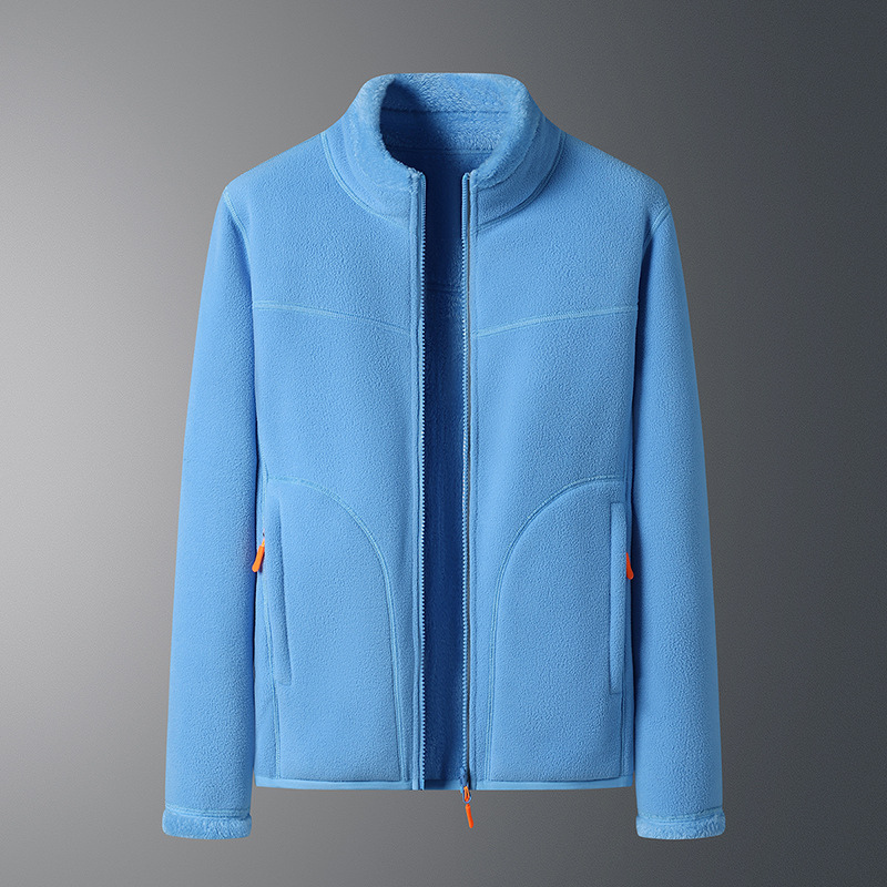 Kelsey - Kuschelige Fleece-Strickjacke mit langen Ärmeln für Herbst und Winter für Unisex