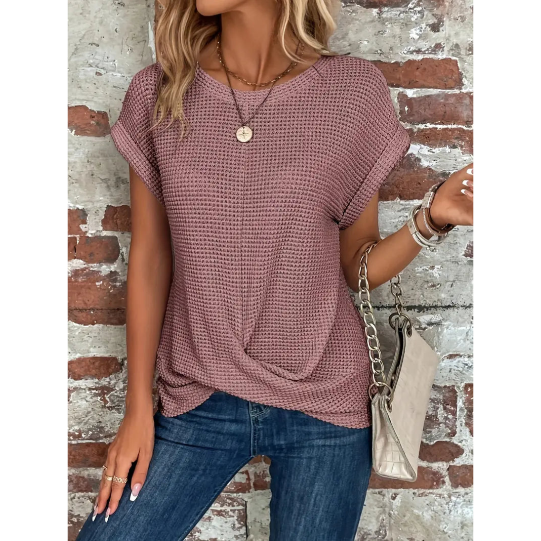 Lässiges Strickoberteil für Damen