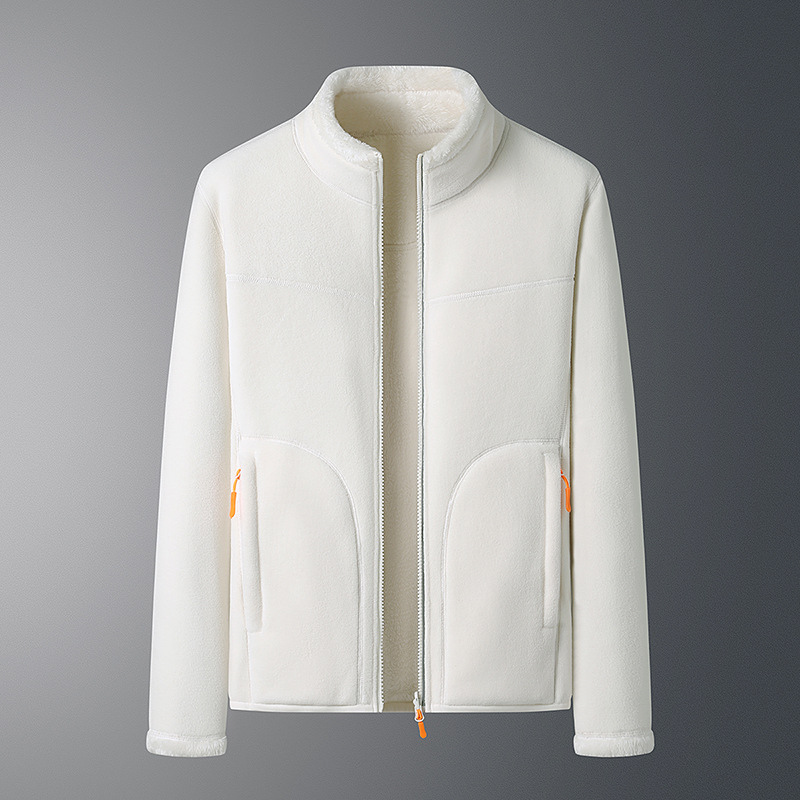 Kelsey - Kuschelige Fleece-Strickjacke mit langen Ärmeln für Herbst und Winter für Unisex