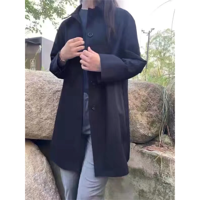 Joricel – Stilvoller Kurzer Trenchcoat mit Ein-Knopf-Verschluss für Damen