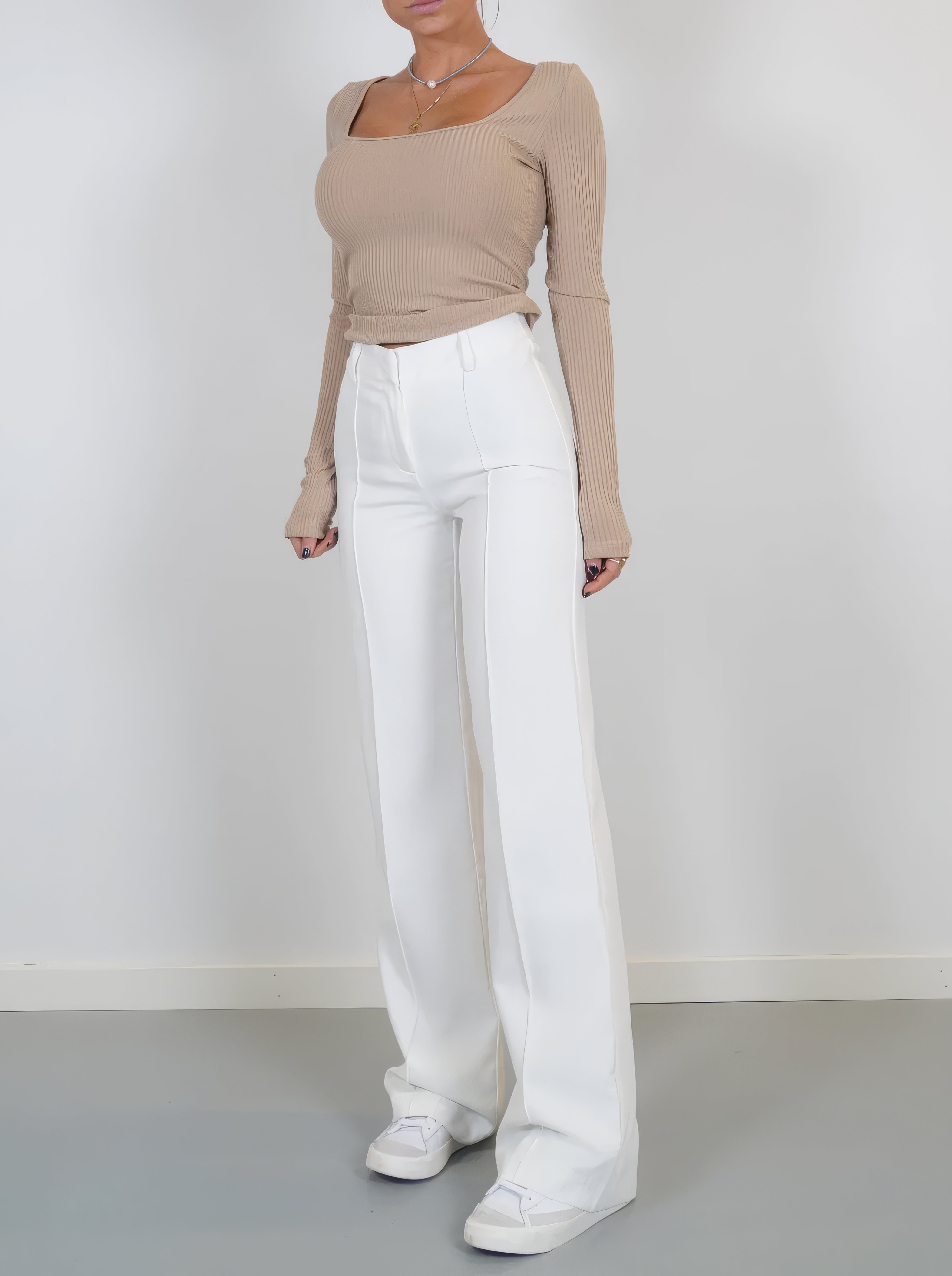 Hochtaillierte Hosen für Damen