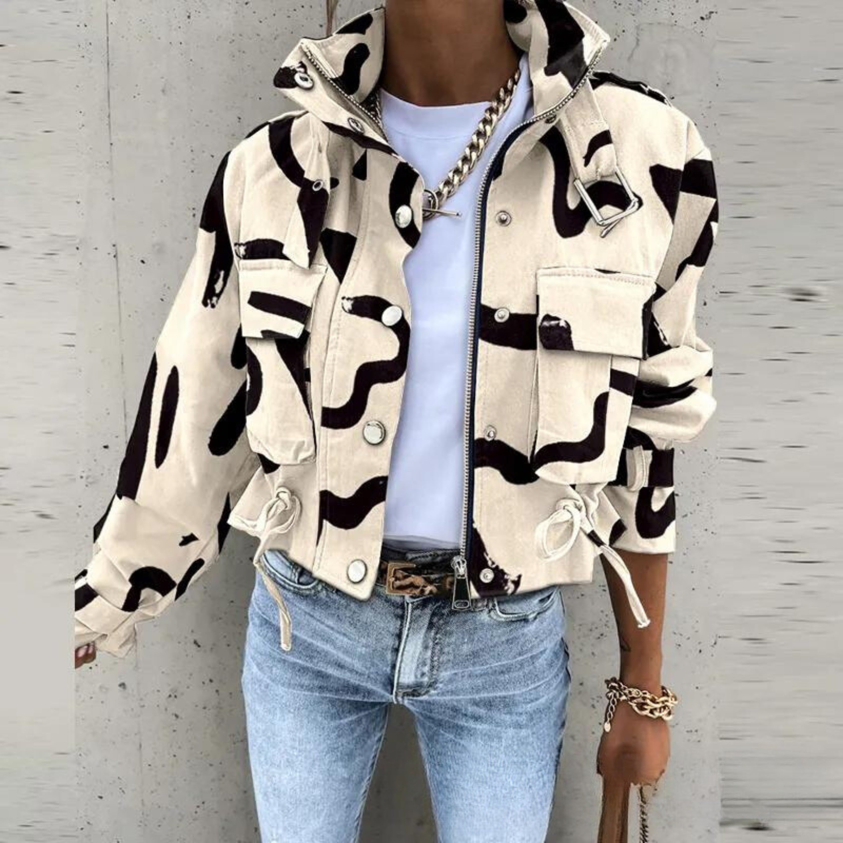 Edwige-Crop-Top-Jacke