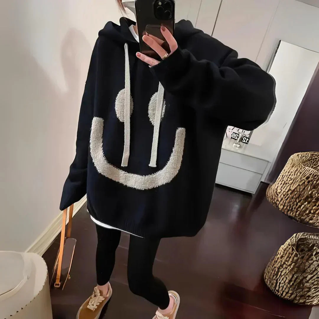 Rollande | Moderner Hoodie in Übergröße für Frauen