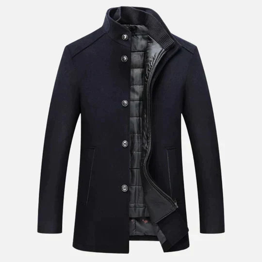 Liesel-Dicker Trenchcoat aus Wolle
