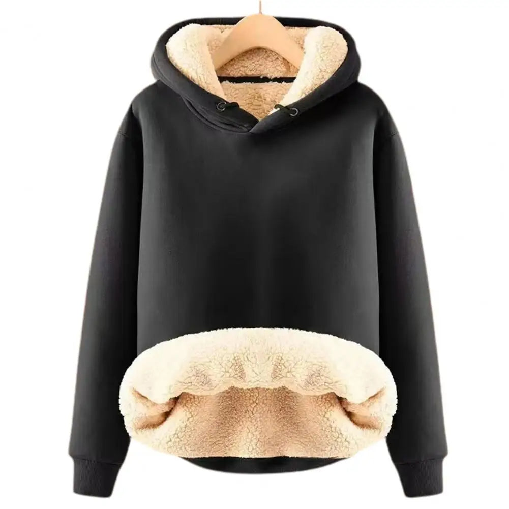 Arnora-Sherpa-Fleecejacke mit Kapuze