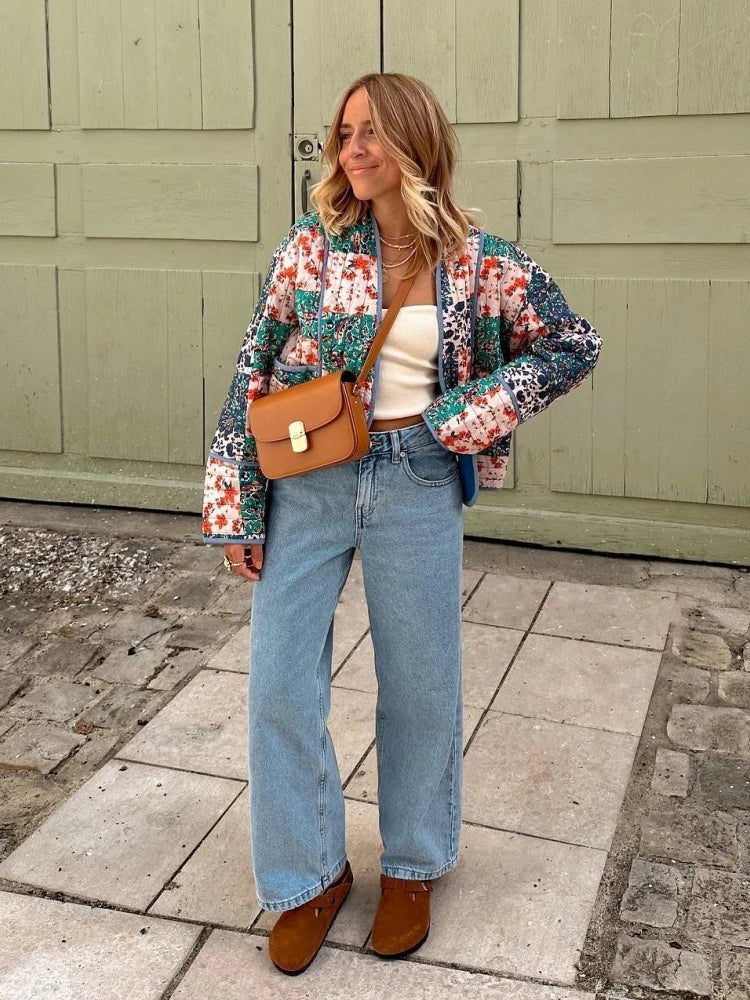 Bree - Stylischer Weicher Kariert Vintage-Wintermantel für Damen