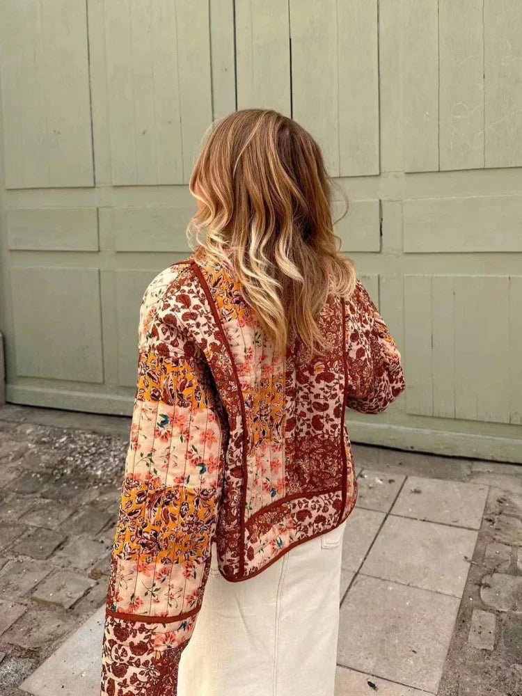 Bree - Stylischer Weicher Kariert Vintage-Wintermantel für Damen