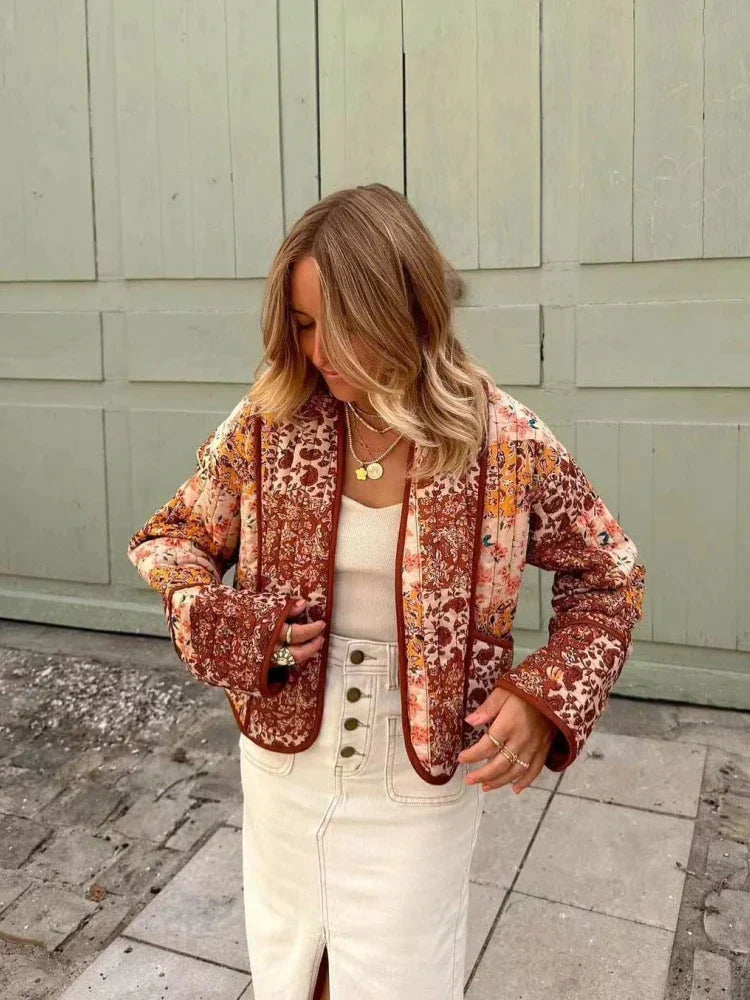 Bree - Stylischer Weicher Kariert Vintage-Wintermantel für Damen
