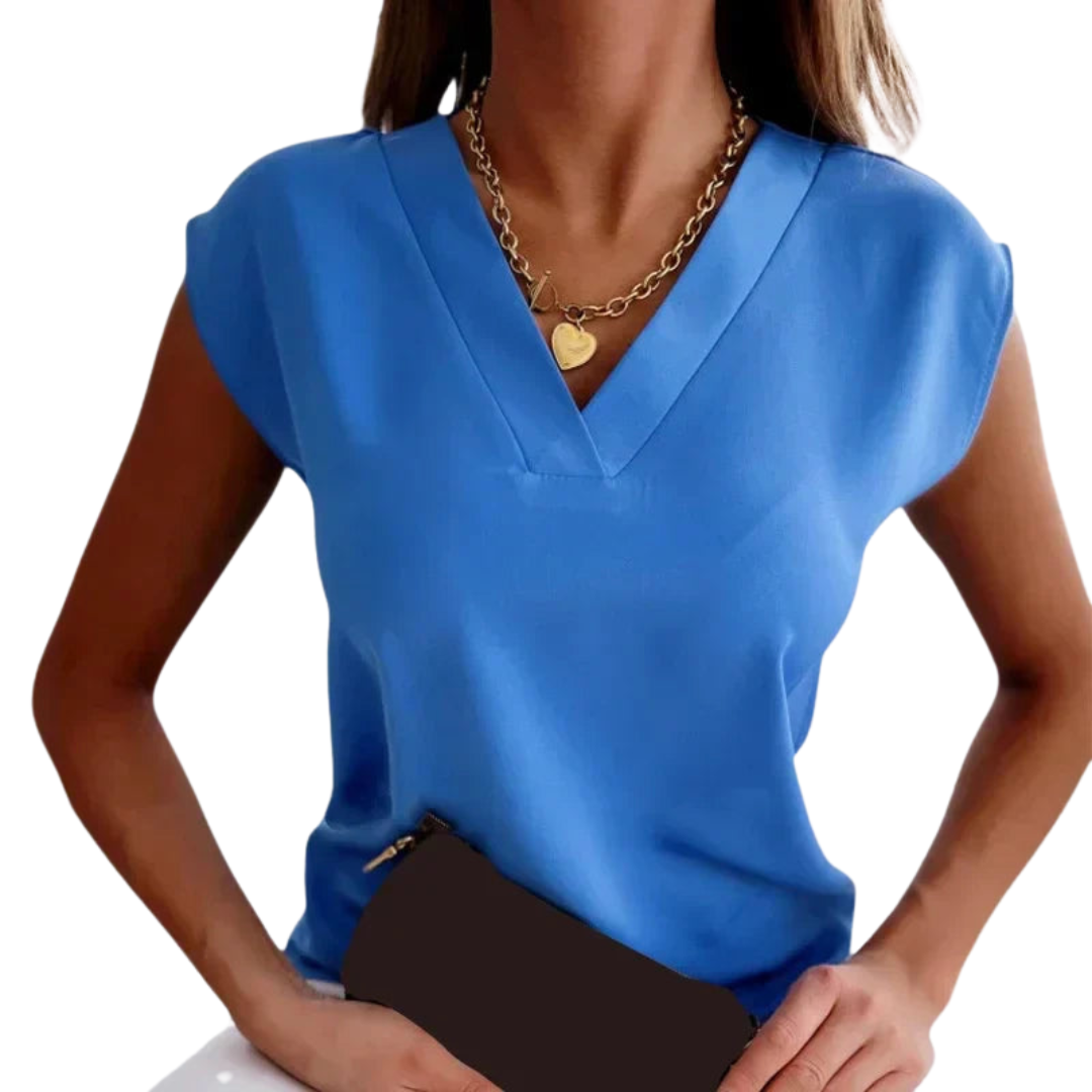 Ärmellose Bluse für Damen