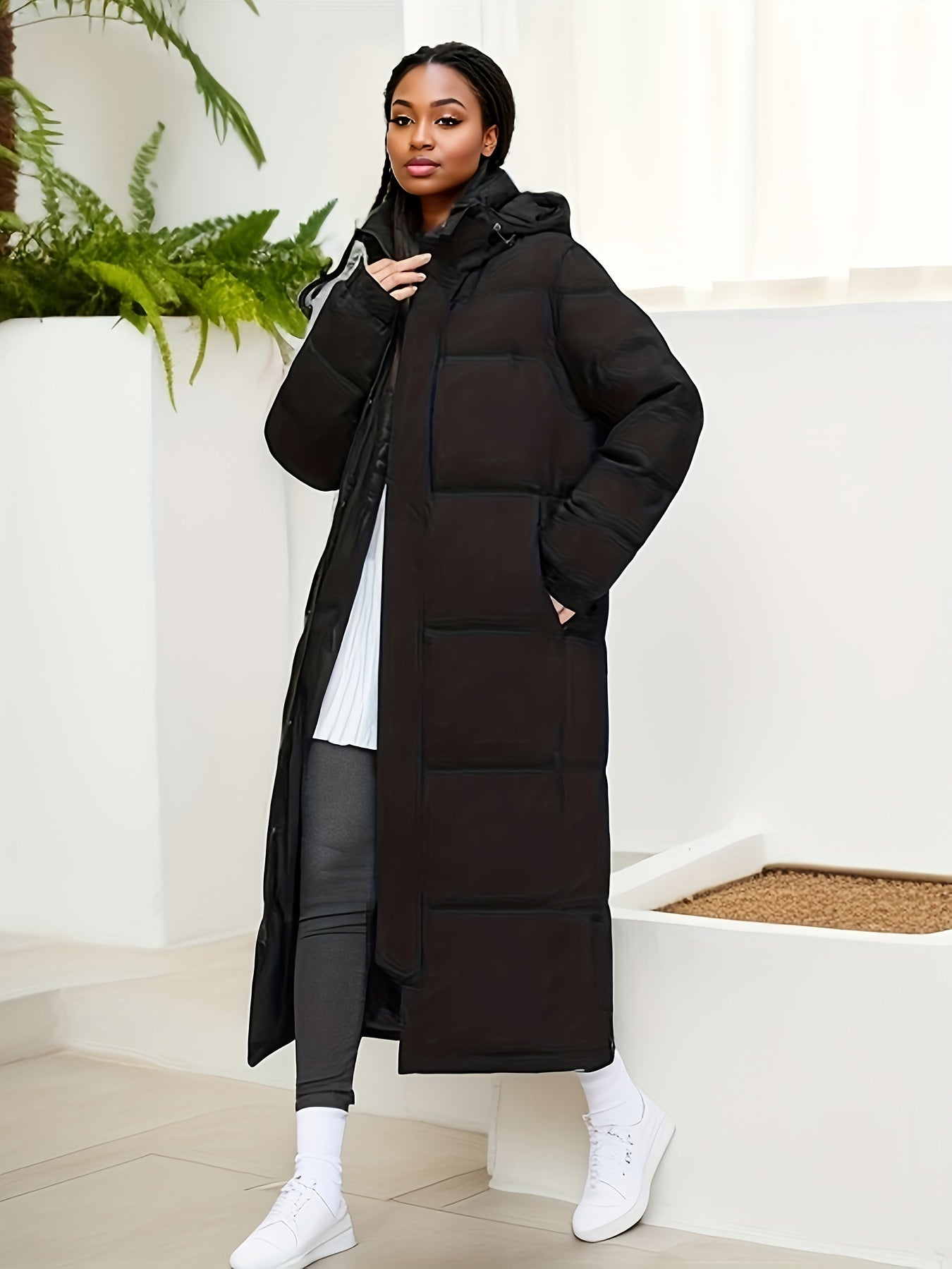 Annalise | Stilvolle lange Winter-Daunenjacke für Damen