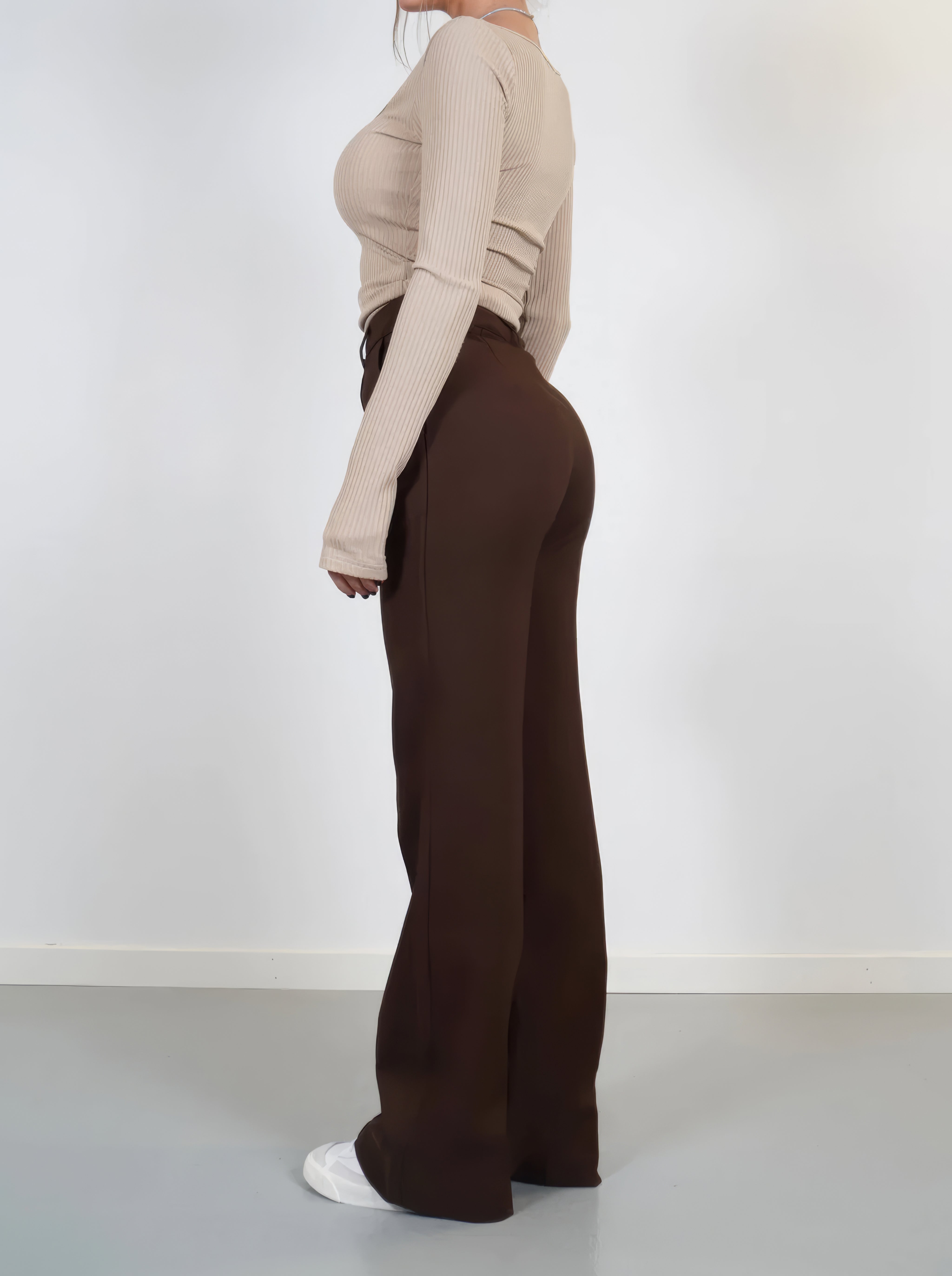 Hochtaillierte Hosen für Damen