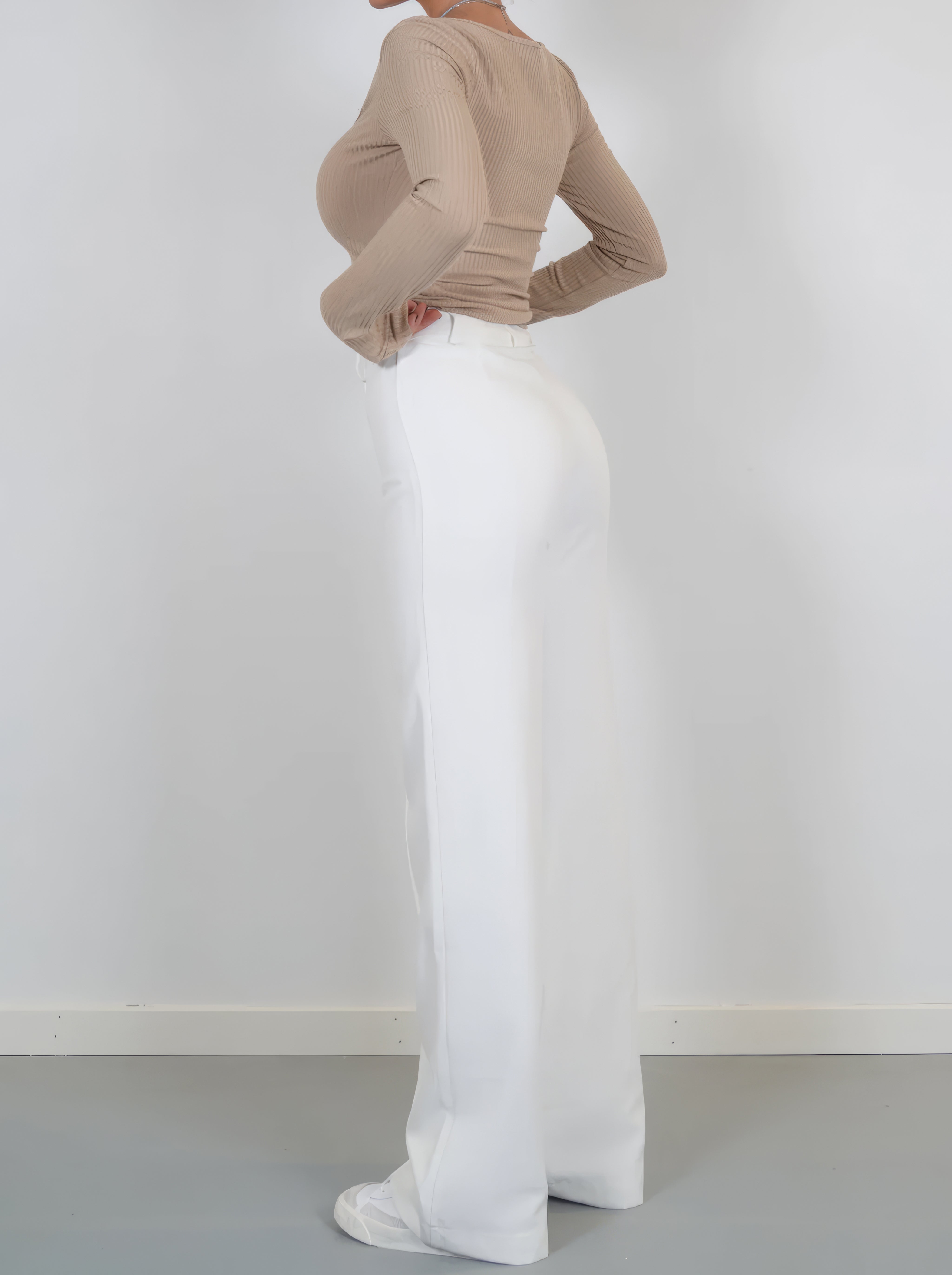 Hochtaillierte Hosen für Damen