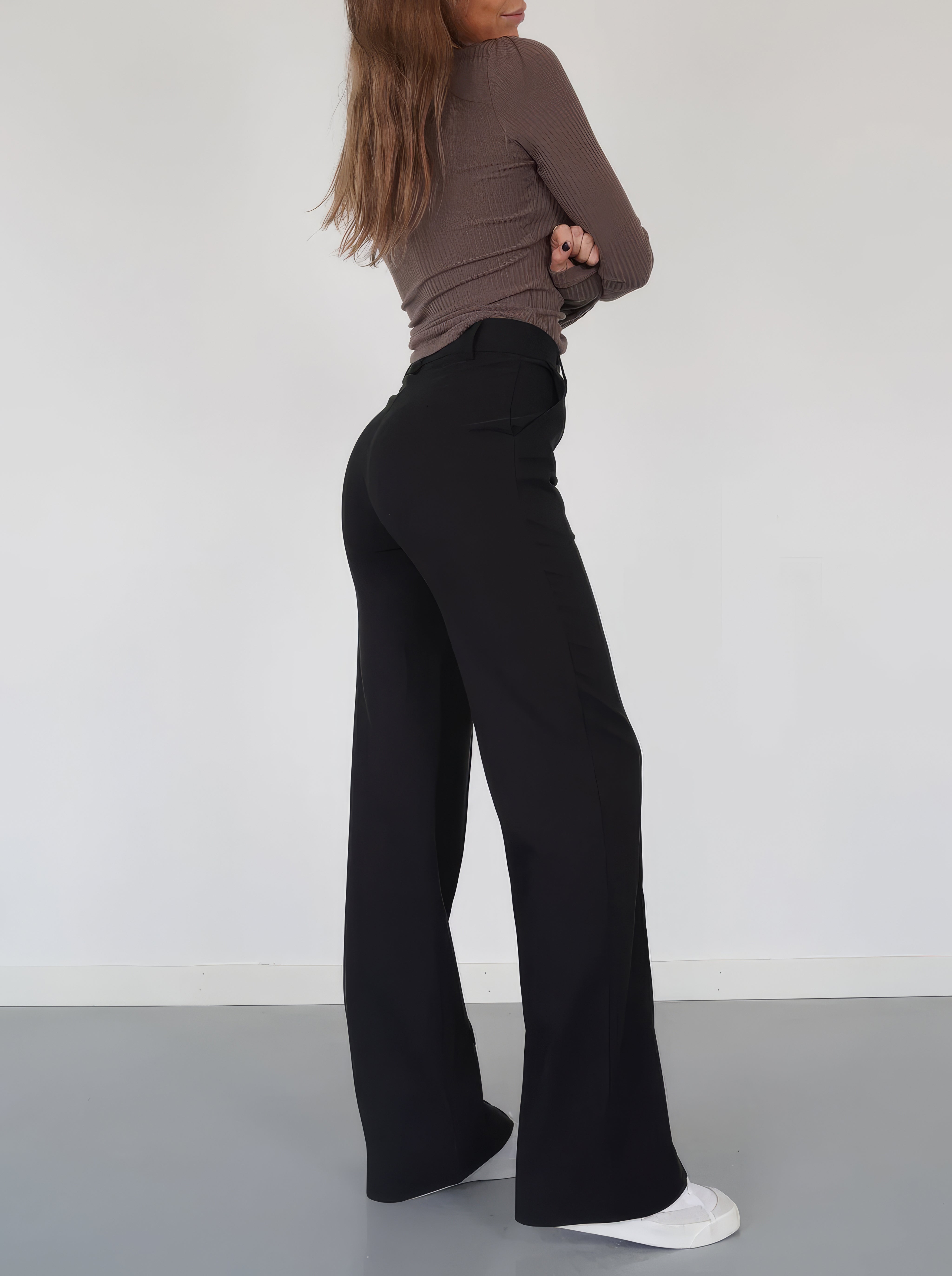 Hochtaillierte Hosen für Damen