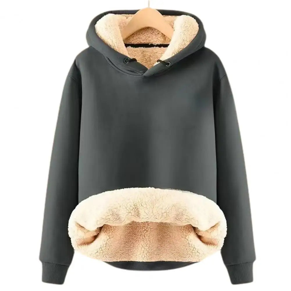 Arnora-Sherpa-Fleecejacke mit Kapuze