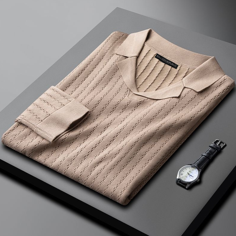 Colton - Stilvoller und Atmungsaktiver Herbst-Polo-Sweater für Herren