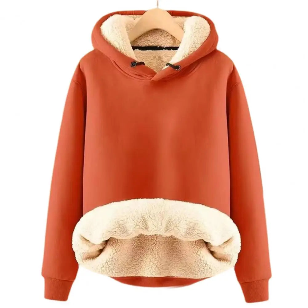 Arnora-Sherpa-Fleecejacke mit Kapuze