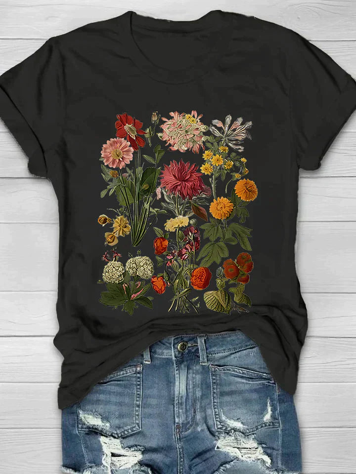 Silke- Blumenshirt