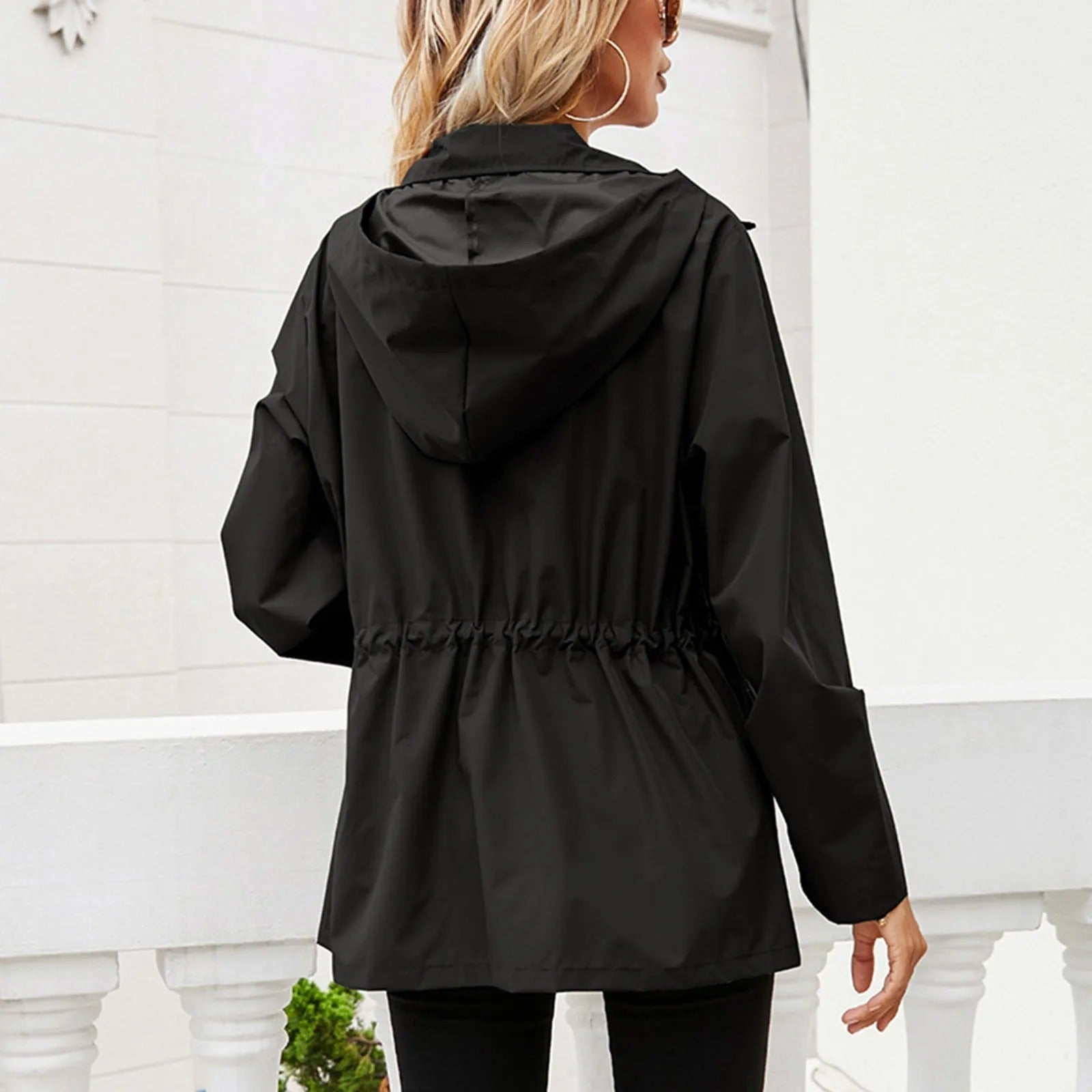 Lara - Korean Style Windbreaker für Damen