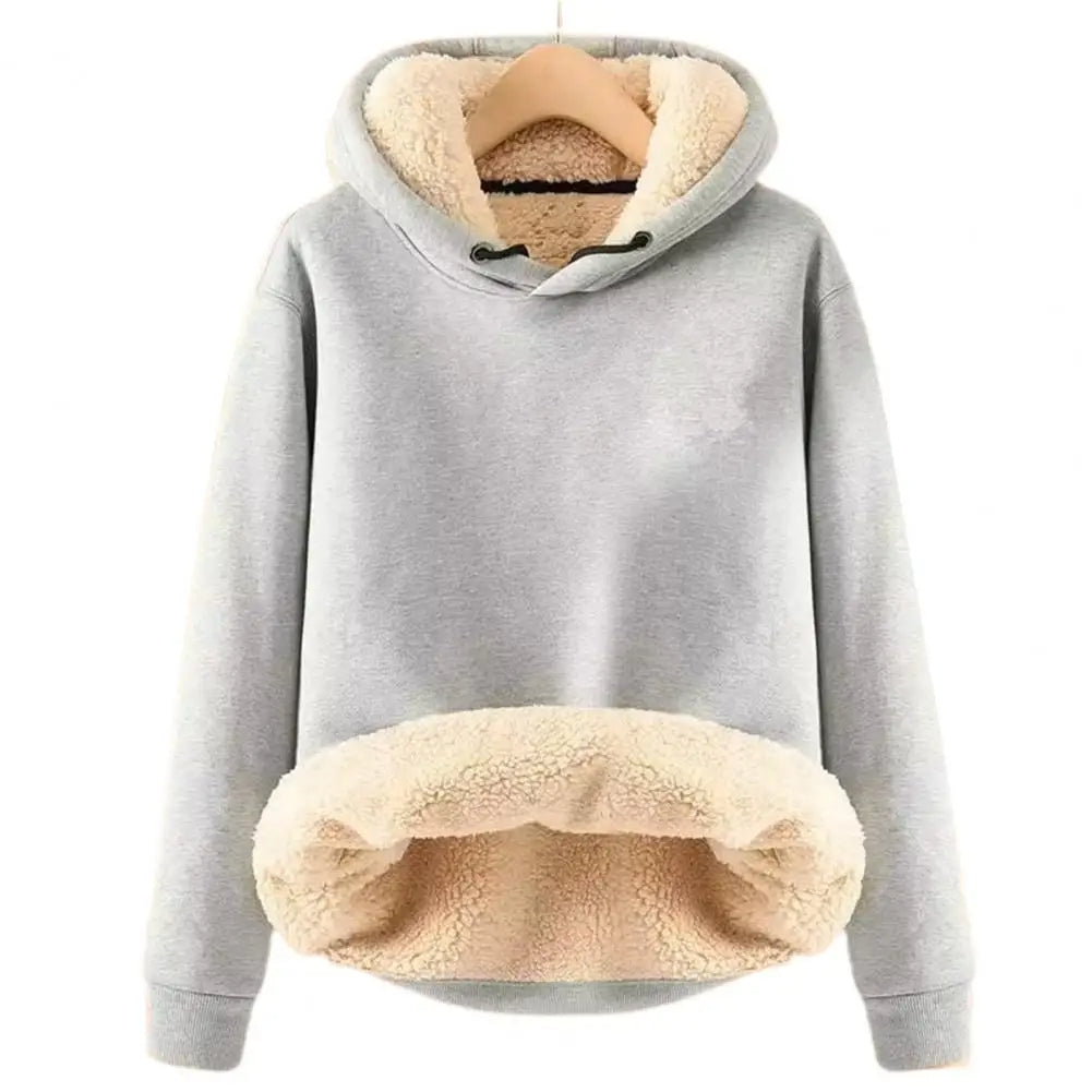 Arnora-Sherpa-Fleecejacke mit Kapuze