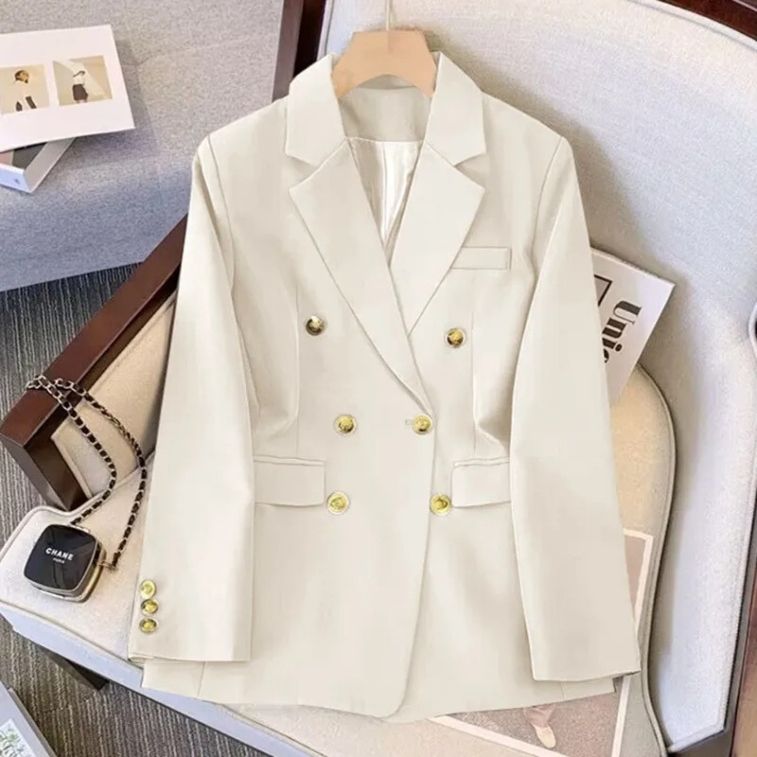 Doppelreihiger Blazer für Frauen