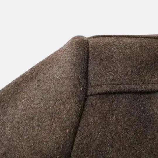 Liesel-Dicker Trenchcoat aus Wolle