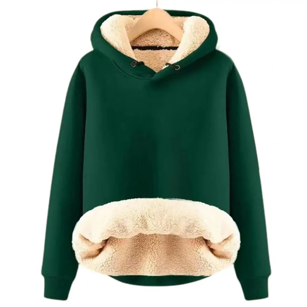 Arnora-Sherpa-Fleecejacke mit Kapuze