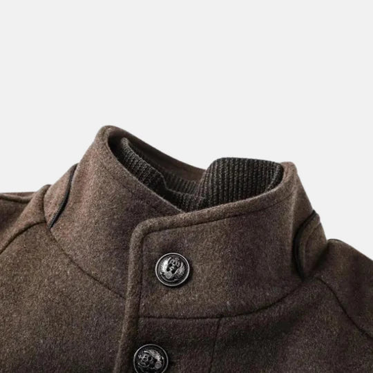 Liesel-Dicker Trenchcoat aus Wolle