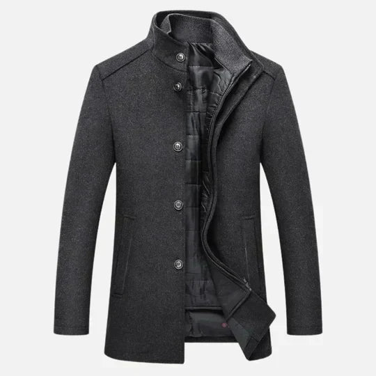 Liesel-Dicker Trenchcoat aus Wolle