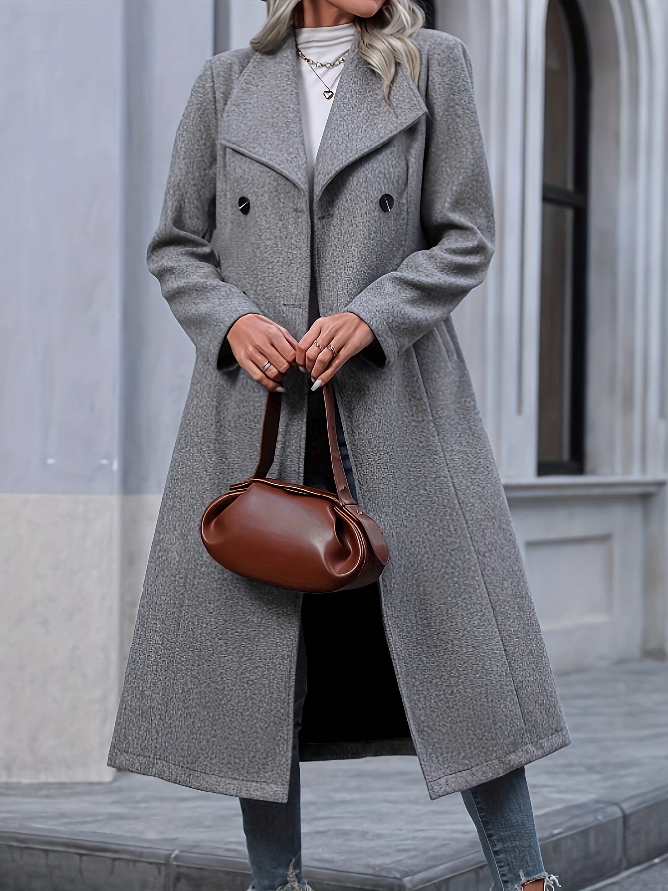 Danica – Eleganter und Klassischer Langer Wintermantel für Damen