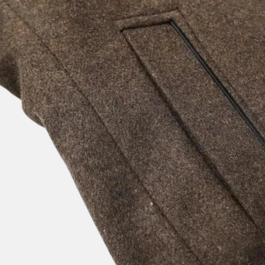 Liesel-Dicker Trenchcoat aus Wolle