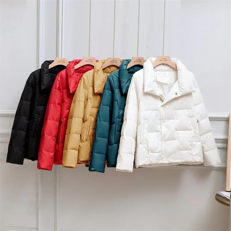 Cynthia - Gestepptes Knopf-Down-Jacke für Herbst und Winter für Damen