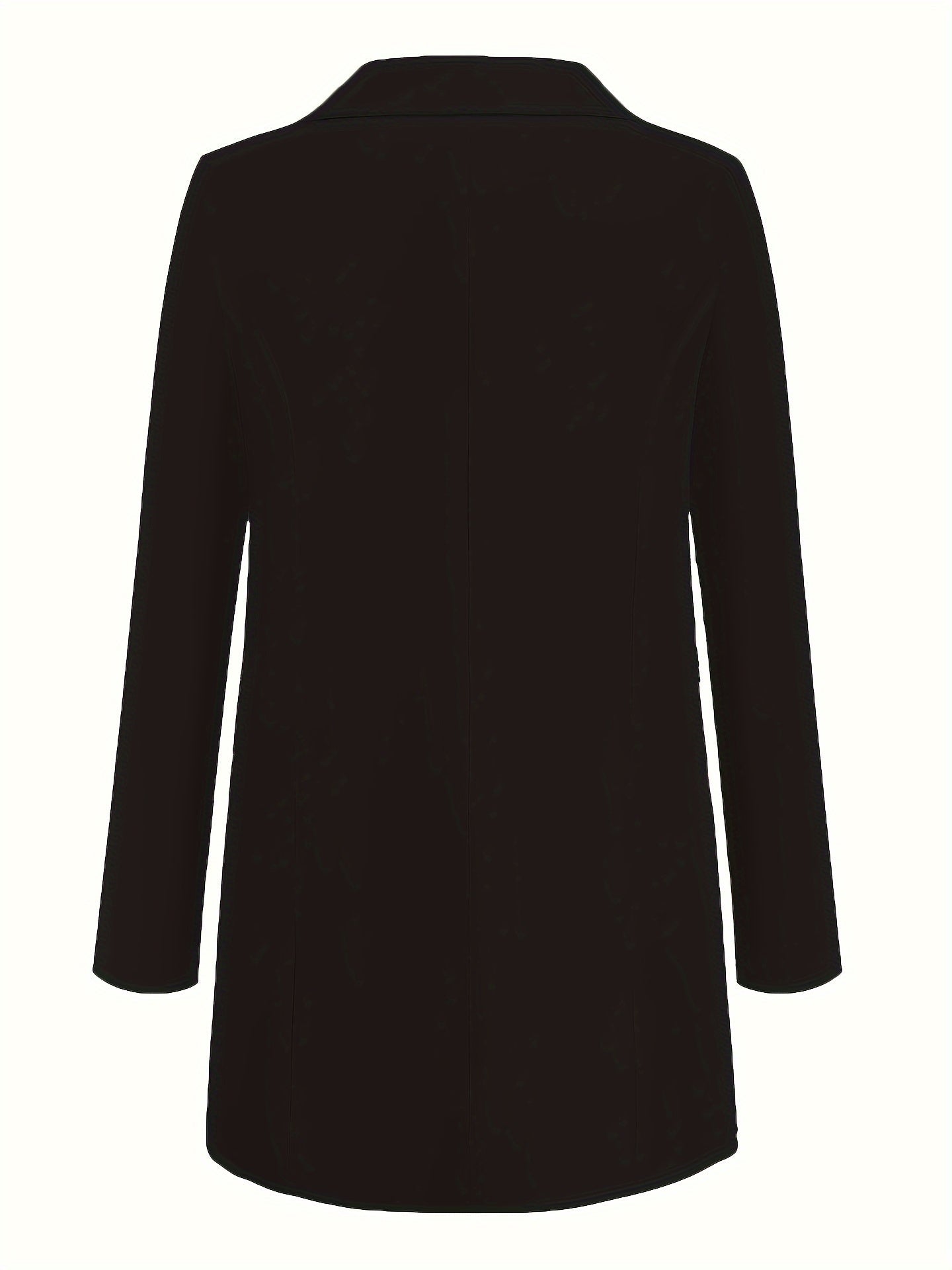 Eleganter Business Longblazer mit Knopfleiste für Damen | Chic & Ideal für alle Jahreszeiten