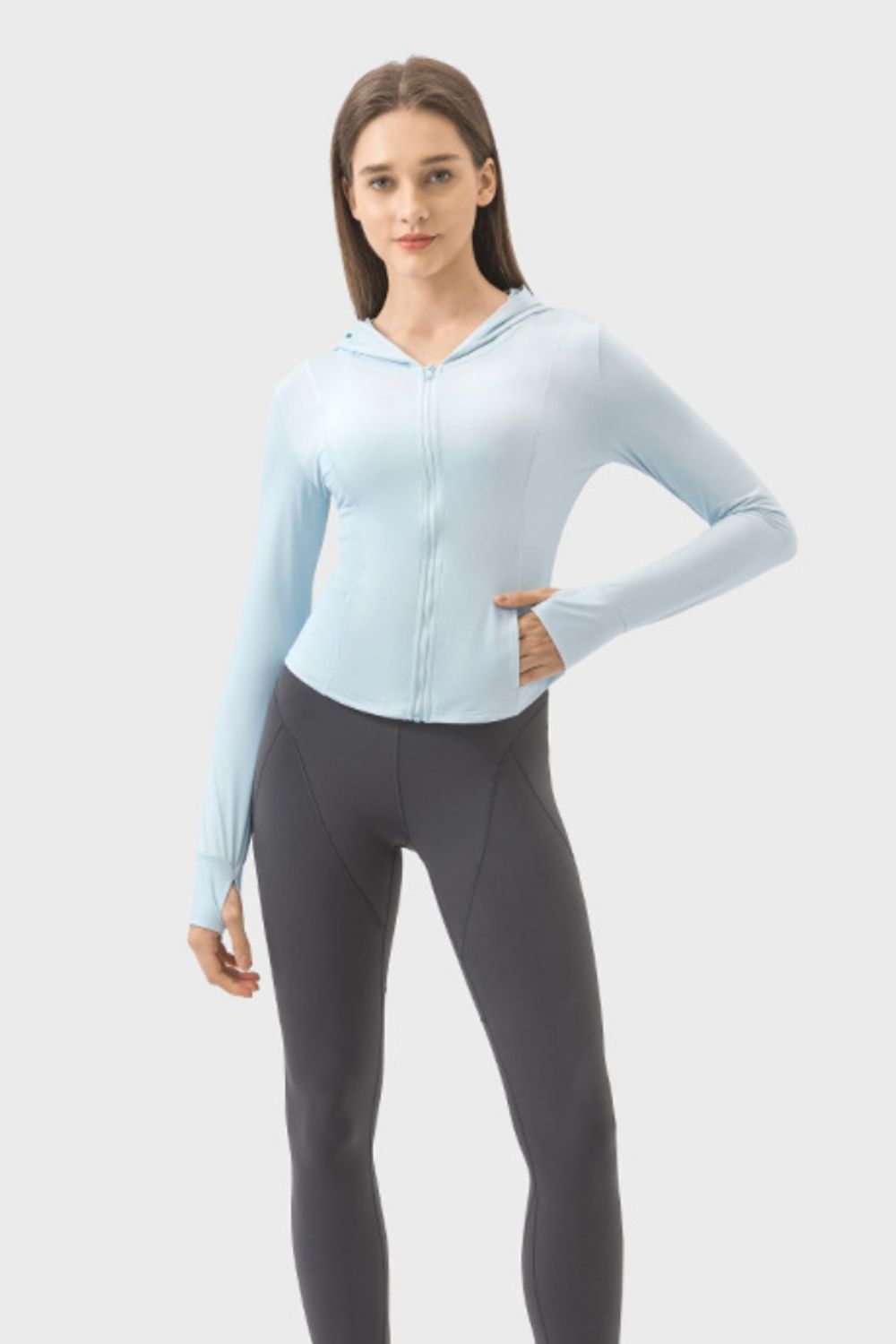 Trinelle | Funktionelle Trainingsjacke mit Kapuze