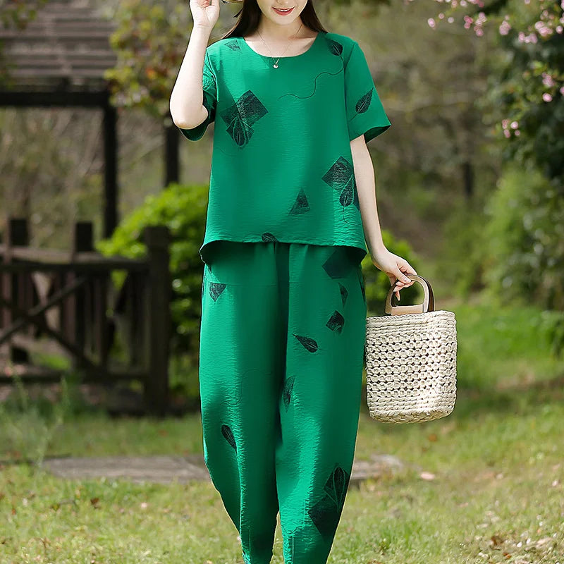 Izolda - Stilvolles und bequemes Set mit Druck
